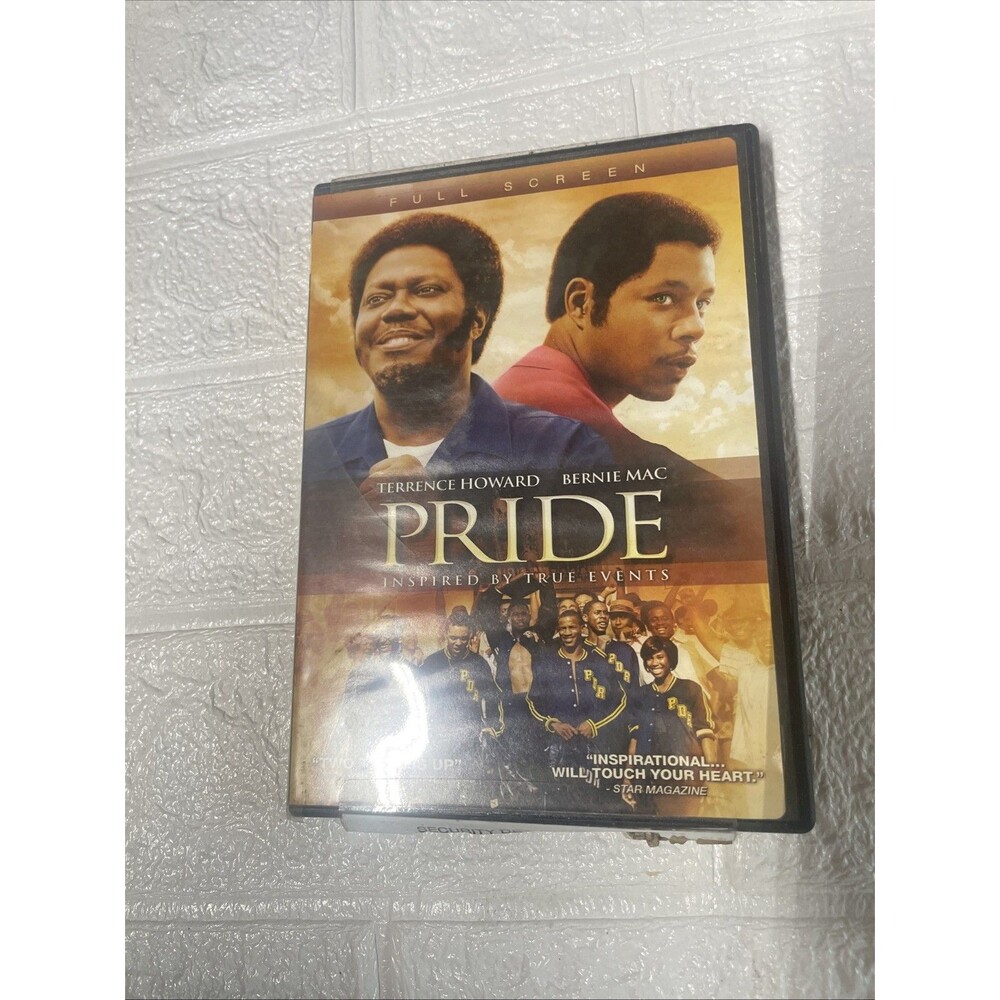 PRIDE DVD Terrence Howard Bernie Mac Full Screen Inspired by True Events